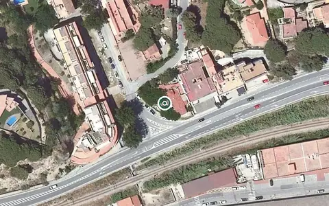 Vista aérea de la ubicación de Residencia Hotel Impala