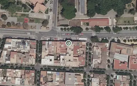 Vista aérea de la ubicación de Centro Residencial para Mayores Nuestra Señora de la Consolación