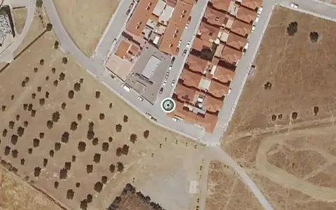 Vista aérea de la ubicación de Centro de Atención Diurna para Personas Dependientes de Llerena