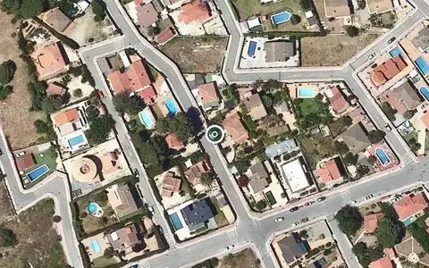 Vista aérea de la ubicación de Residencia la Ermita