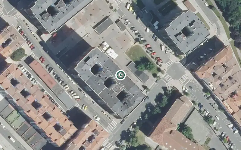 Vista aérea de la ubicación de Residencia Ibarrekolanda Egoitza
