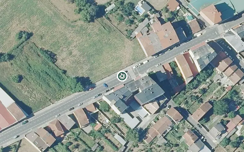 Vista aérea de la ubicación de Residencia Virgen de la Luz