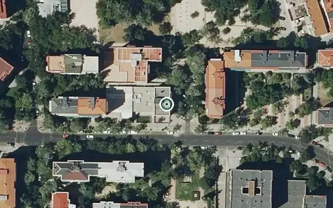 Vista aérea de la ubicación de Centro de Día SalusMayores Chamartín