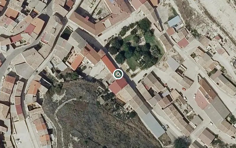 Vista aérea de la ubicación de Residencia de Ancianos José Ramón Zalduendo