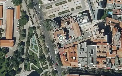 Vista aérea de la ubicación de Residencia Santa Engracia