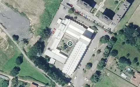 Vista aérea de la ubicación de CAD Laredo