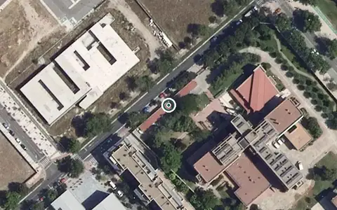 Vista aérea de la ubicación de Centro de Día Asociación Casa de Beneficencia de Valladolid