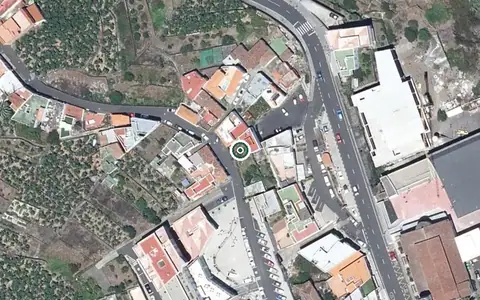 Vista aérea de la ubicación de Residencia de Mayores de San Andrés y Sauces