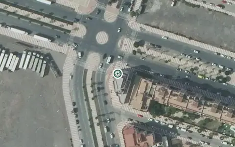 Vista aérea de la ubicación de Centro de Día para Mayores Vivaldi