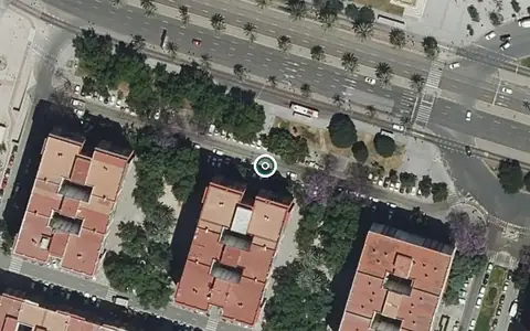 Vista aérea de la ubicación de Residencia para Personas Mayores Dependientes Azahar