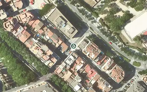 Vista aérea de la ubicación de Residència per a Gent Gran Gavà