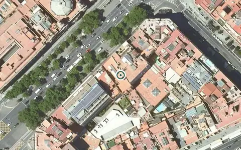 Vista aérea de la ubicación de Residència el Jardí 2000