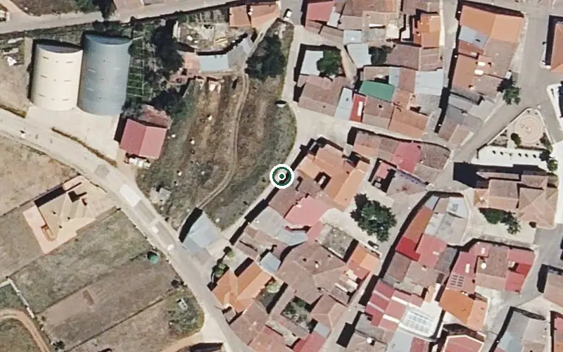 Vista aérea de la ubicación de Centro de Día para Personas Mayores - Unidad Estancias Diurnas