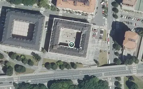Vista aérea de la ubicación de Residencia Arbidea Egoitza