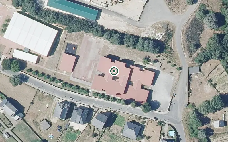 Vista aérea de la ubicación de Residencia a Veiga