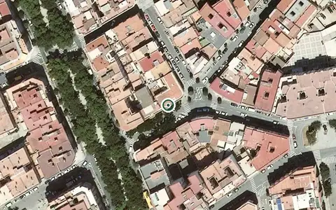 Vista aérea de la ubicación de Centre de dia Passeig Prim