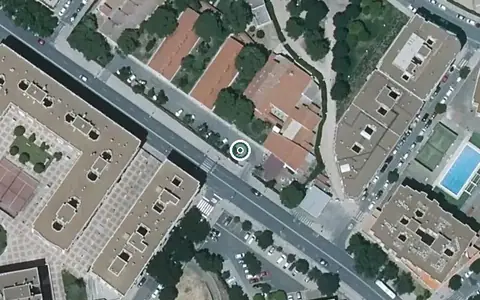 Vista aérea de la ubicación de Residencia de Mayores Nuestra Señora del Carmen (Ciudad de Matrimonios)