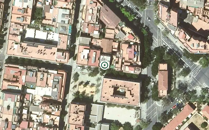 Vista aérea de la ubicación de Centre gerontològic Anna