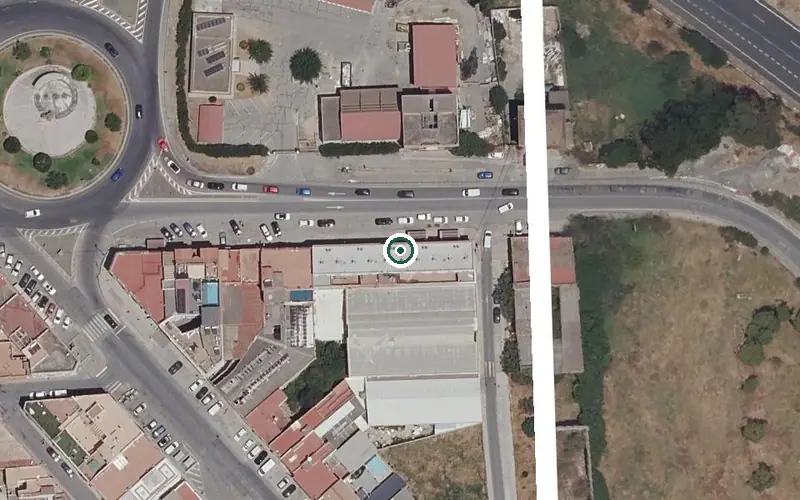 Vista aérea de la ubicación de Centro de Día para Mayores Andromeda
