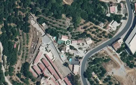 Vista aérea de la ubicación de Centro de Día para Mayores Salud y Natura