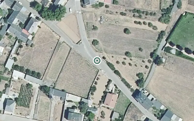 Vista aérea de la ubicación de Residencia de Personas Mayores Ntra. Sra. de la Encina