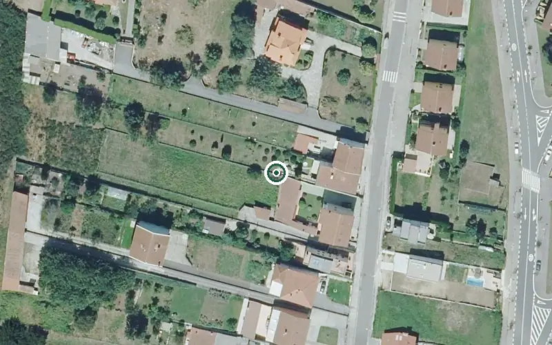 Vista aérea de la ubicación de Cegadi (Centro Galego de Desenvolvemento Integral)