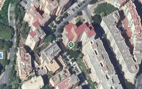 Vista aérea de la ubicación de Residencia Miratorre