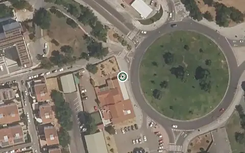 Vista aérea de la ubicación de Centro Residencial el Prado