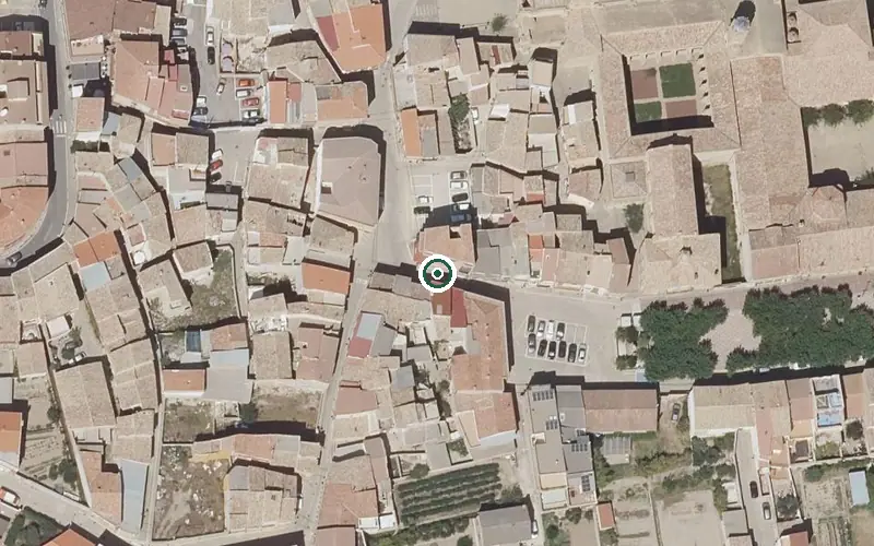 Vista aérea de la ubicación de Residencia San Raimundo