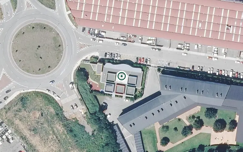 Vista aérea de la ubicación de Morero