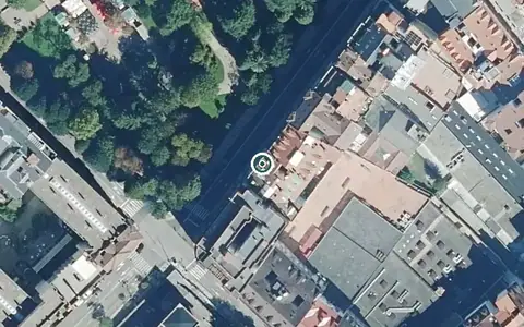 Vista aérea de la ubicación de Aramo Bombé