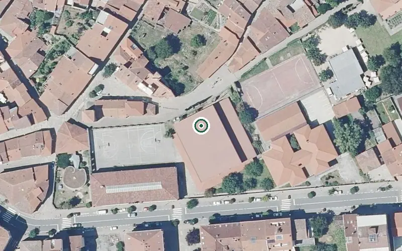 Vista aérea de la ubicación de Residencia Nuestra Señora de Villanueva