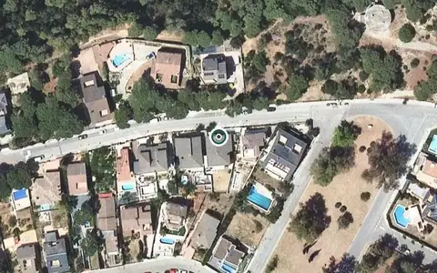 Vista aérea de la ubicación de Residència Geriàtrica Gaudí