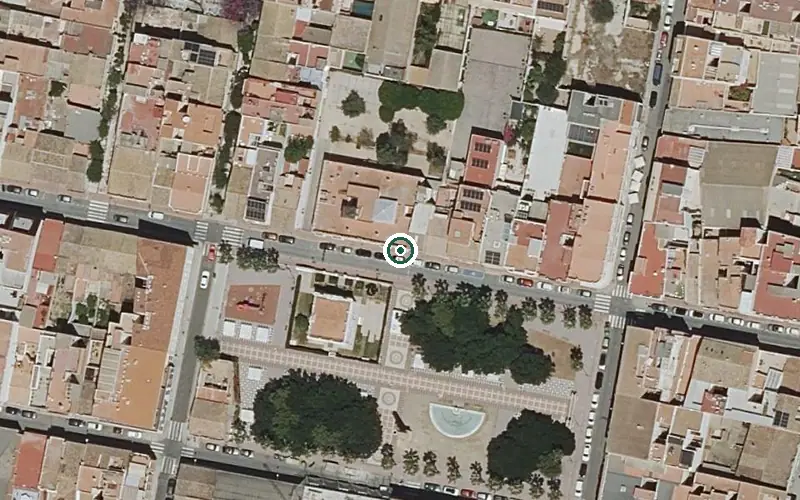Vista aérea de la ubicación de Residencia P.m.d. de Benetuser