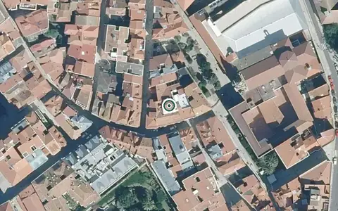 Vista aérea de la ubicación de Residencia Domusvi la Ciudad