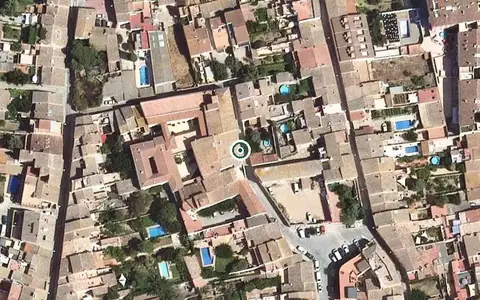 Vista aérea de la ubicación de Residencia Nuestra Señora de Montserrat