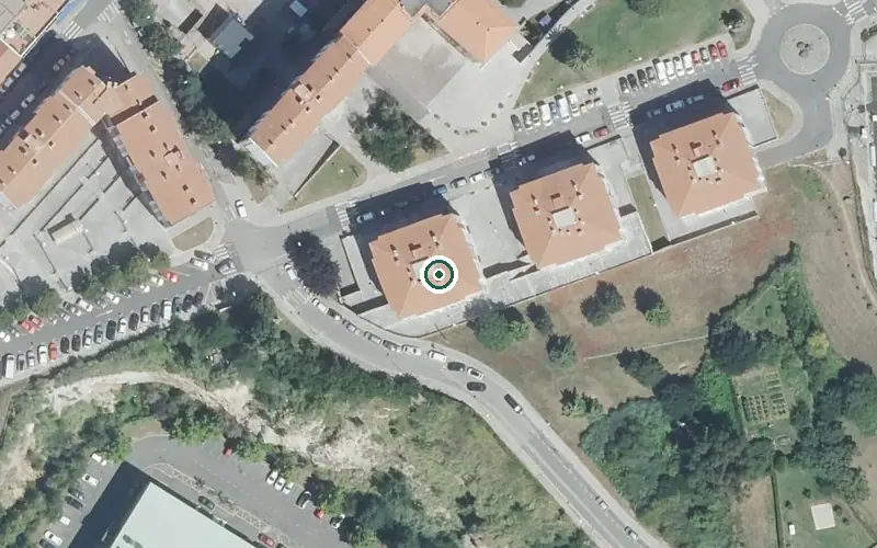 Vista aérea de la ubicación de Residencia Astrabudua Egoitza
