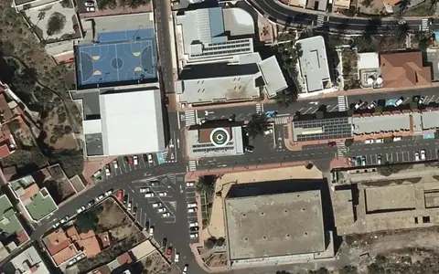 Vista aérea de la ubicación de Centro de Día de Mayores San Miguel de Abona