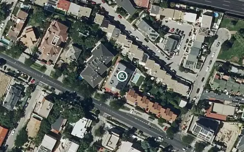 Vista aérea de la ubicación de Residencia Los Enebros