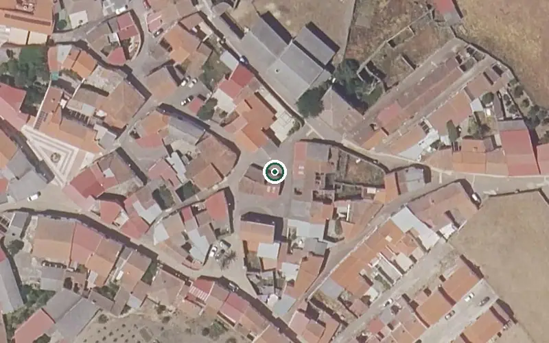 Vista aérea de la ubicación de Residencia de Mayores María Inmaculada