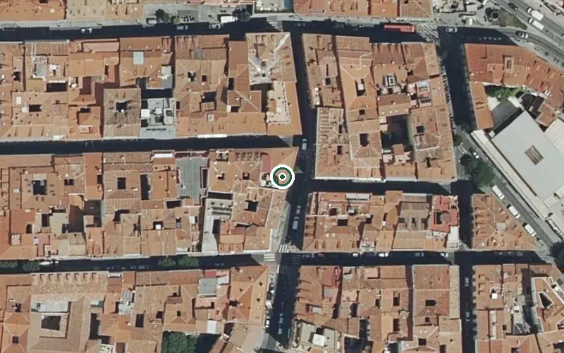 Vista aérea de la ubicación de Centro de Día Municipal Carmen Conde