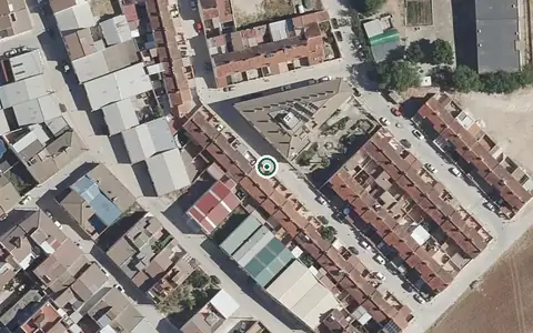 Vista aérea de la ubicación de Centro de Día para Mayores Municipal El Saucejo
