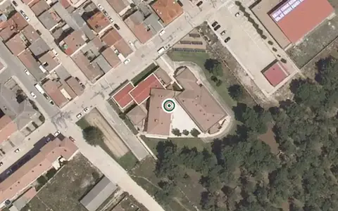 Vista aérea de la ubicación de Estancias Diurnas