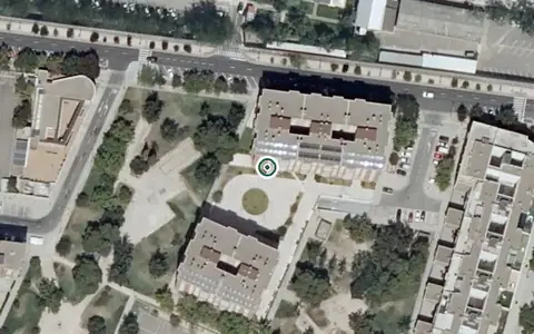 Vista aérea de la ubicación de Centro de Día Cai-afedaz Virgen del Carmen