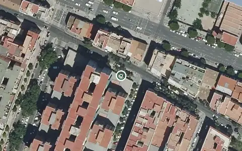 Vista aérea de la ubicación de Centro de Día para Personas Mayores Dependientes Gerogarden