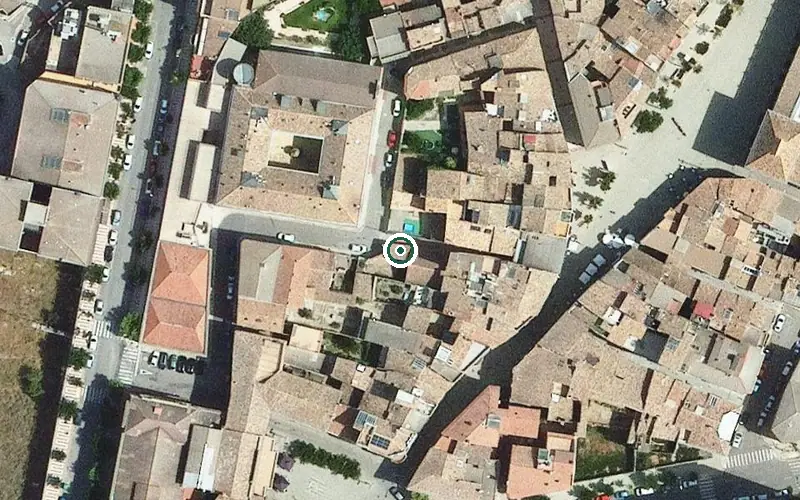 Vista aérea de la ubicación de Centre de dia Nostra Senyora de Ribera