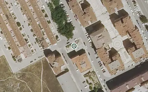 Vista aérea de la ubicación de Residencia de Mayores la Luz