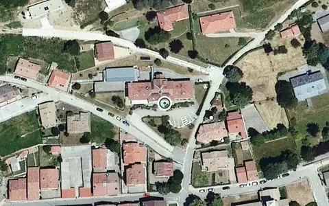 Vista aérea de la ubicación de Centre de dia de la Residència Geriàtrica Municipal L'Hospital