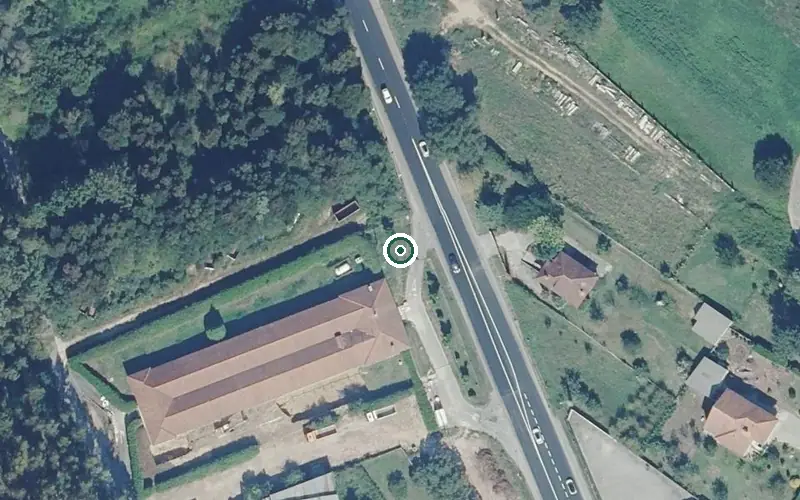 Vista aérea de la ubicación de Residencia para Persoas Maiores Meis