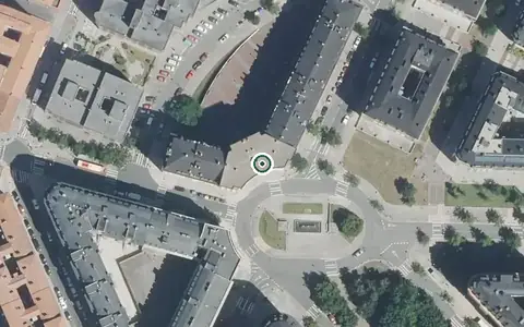 Vista aérea de la ubicación de Residencia Miravilla Egoitza